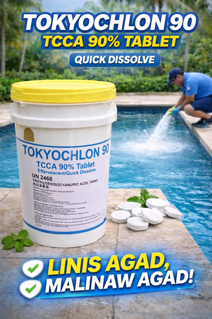 TokyoChlon 90 - Chlorine Tablets (TCCA 90%)