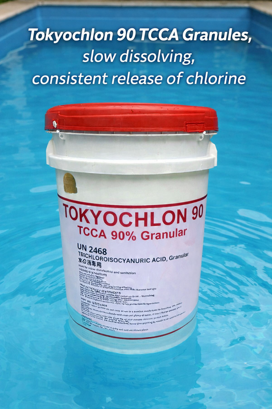 TokyoChlon 90 - Chlorine Granules (TCCA 90%)