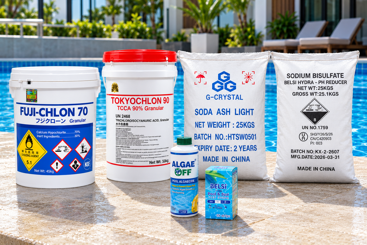 COMPLETE POOL WATER CARE SOLUTION 💦